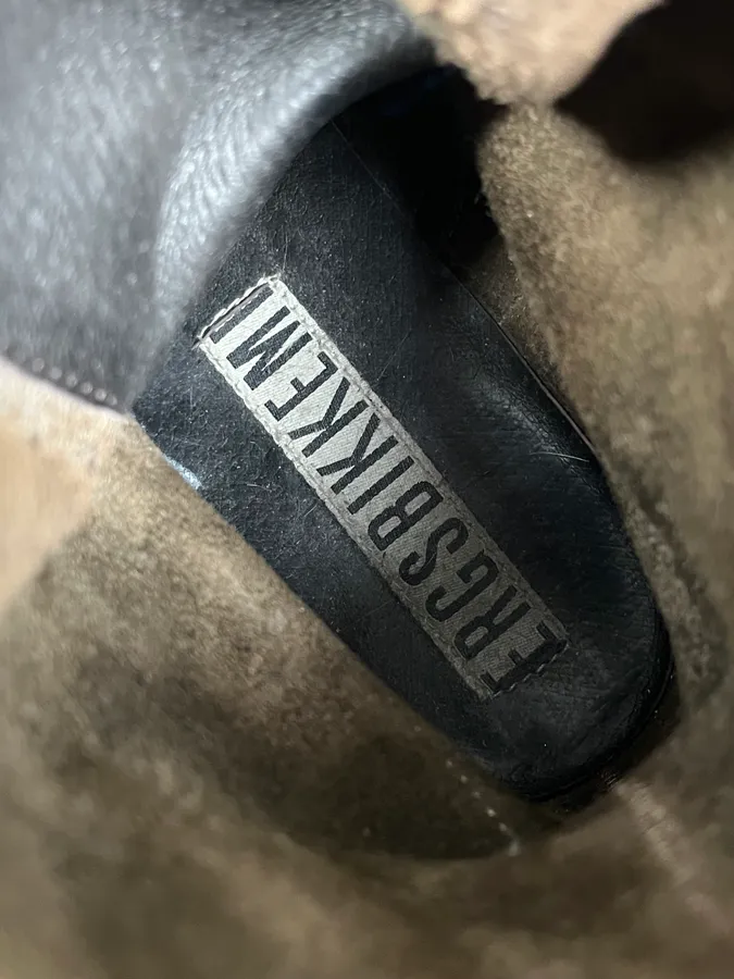 2000s Dirk Bikkembergs Brown Suede Leather Boots - Image 10