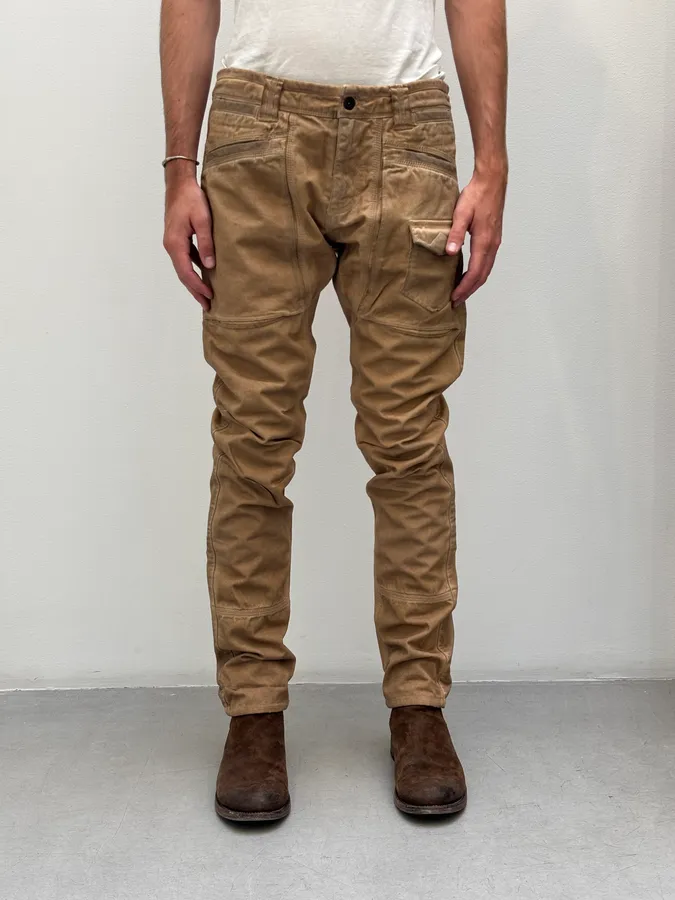 2000s Dolce & Gabbana Archive Utility Waxed Pants