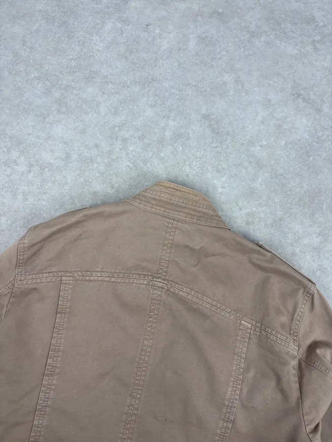 2000s Dolce & Gabbana Beige Multi-Zip Jacket - Image 6