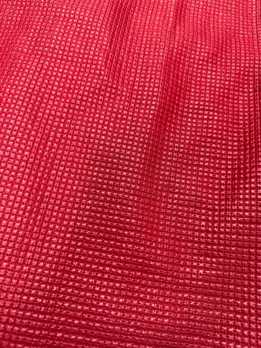 2000s Dolce & Gabbana Biker Red Squared Leather Jacket - Image 5