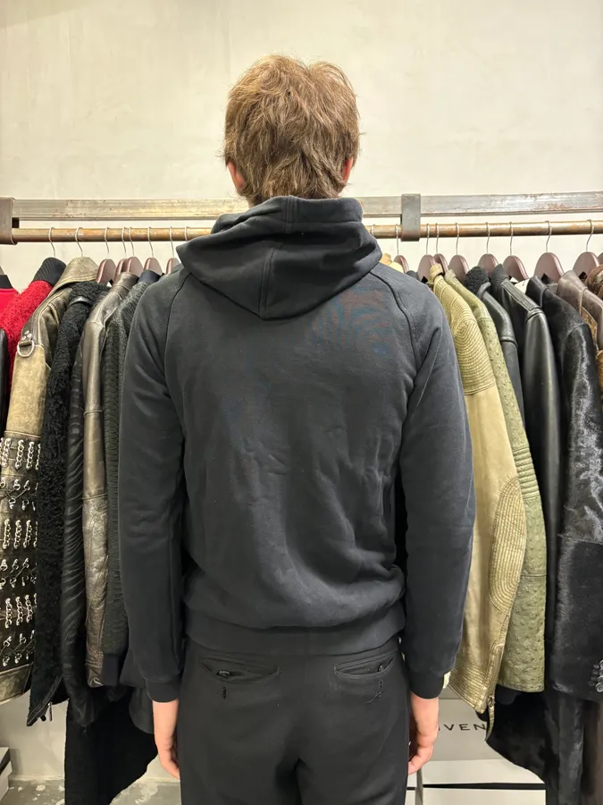 2000s Dolce & Gabbana Black Cozy Zip-up Sweatshirt - Image 3