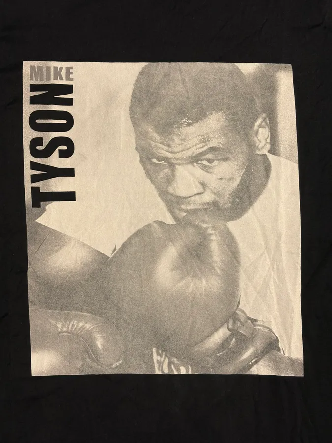 2000s Dolce & Gabbana Black Mike Tyson T-Shirt - Image 6