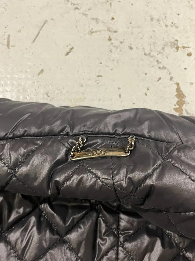 2000s Dolce & Gabbana Black Nylon Multi Zip Jacket - Image 10