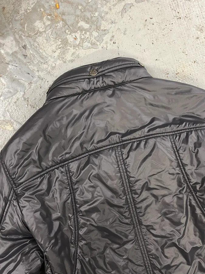 2000s Dolce & Gabbana Black Nylon Multi Zip Jacket - Image 6