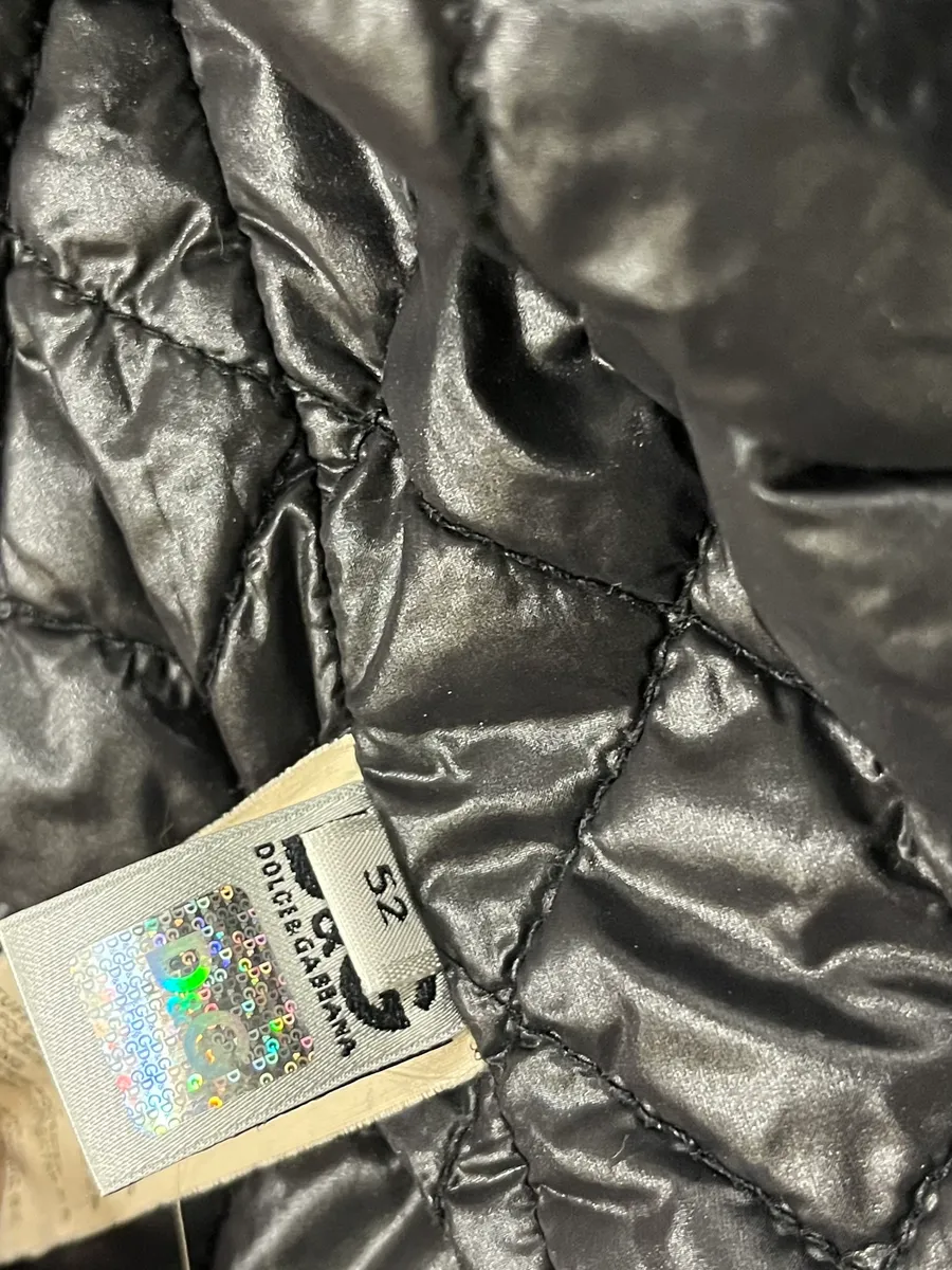 2000s Dolce & Gabbana Black Nylon Multi Zip Jacket - Image 8