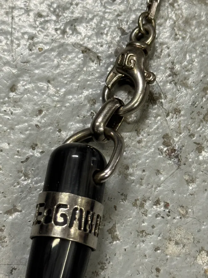 2000s Dolce & Gabbana Black Tooth Necklace - Image 4