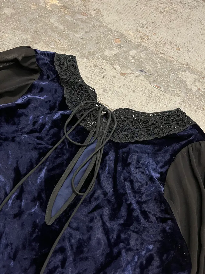 2000s Dolce & Gabbana Black Transparent Arms Faux Fur Top - Image 5