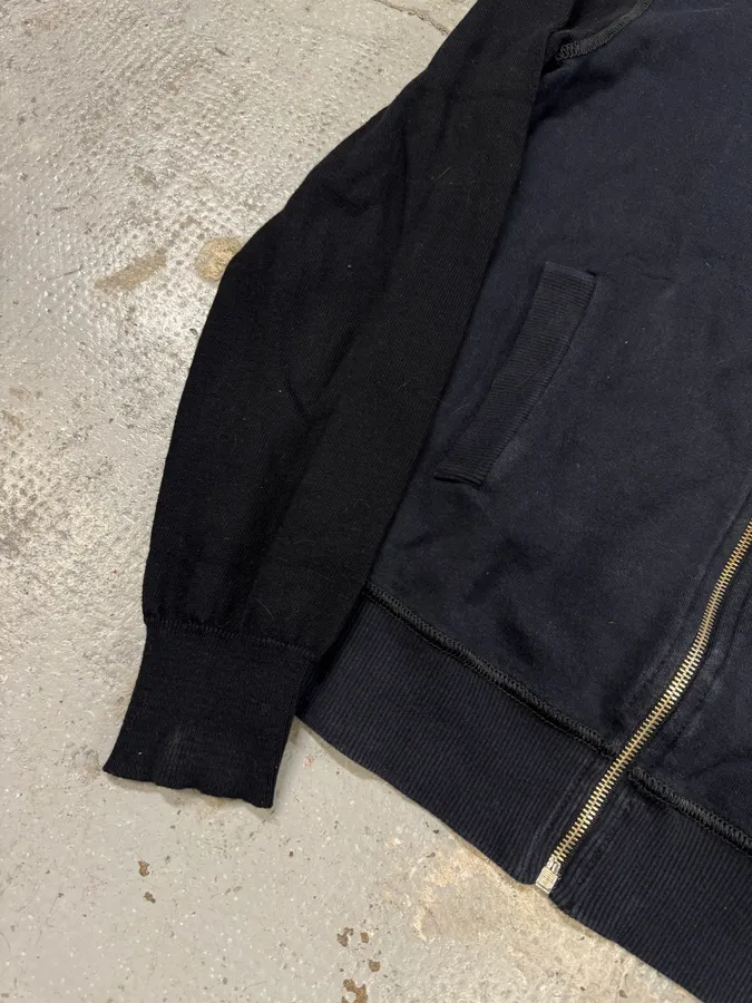 2000s Dolce & Gabbana Black Zip-up Sweatshirt - Image 3