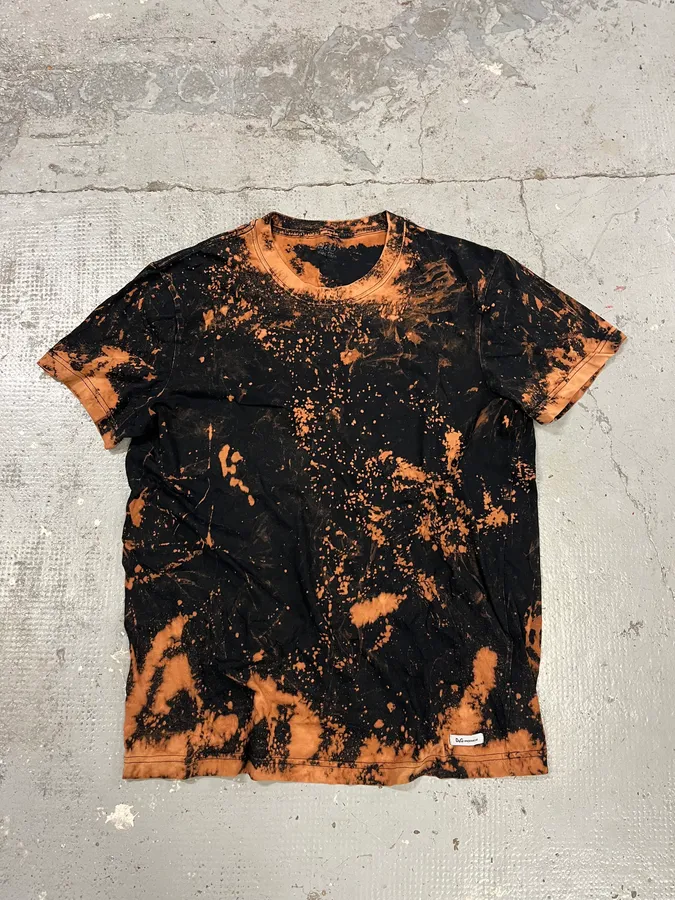 2000s Dolce & Gabbana Bleached Black T-Shirt