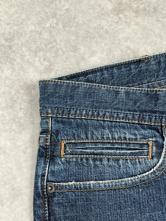 2000s Dolce & Gabbana Blue Classy Denim Jeans - Image 10