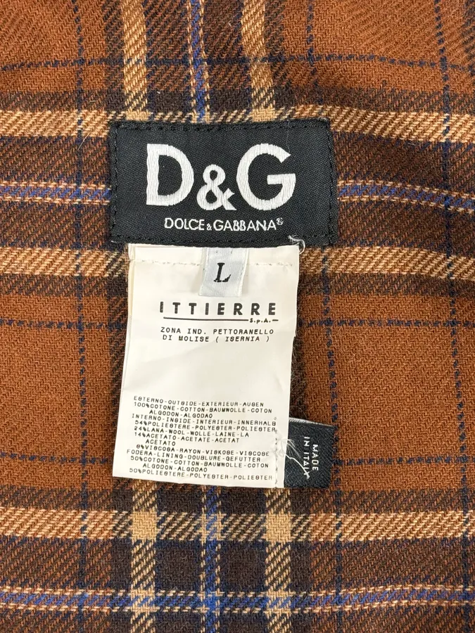 2000s Dolce & Gabbana Blue Multi Buttons Denim Jacket - Image 13