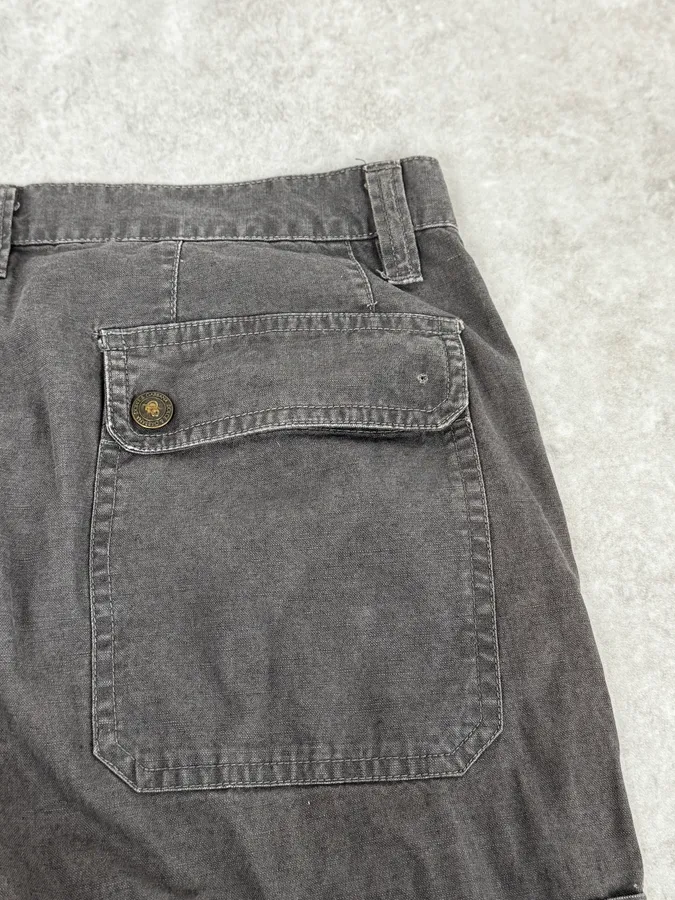 2000s Dolce & Gabbana Brown Cargo Pants - Image 10