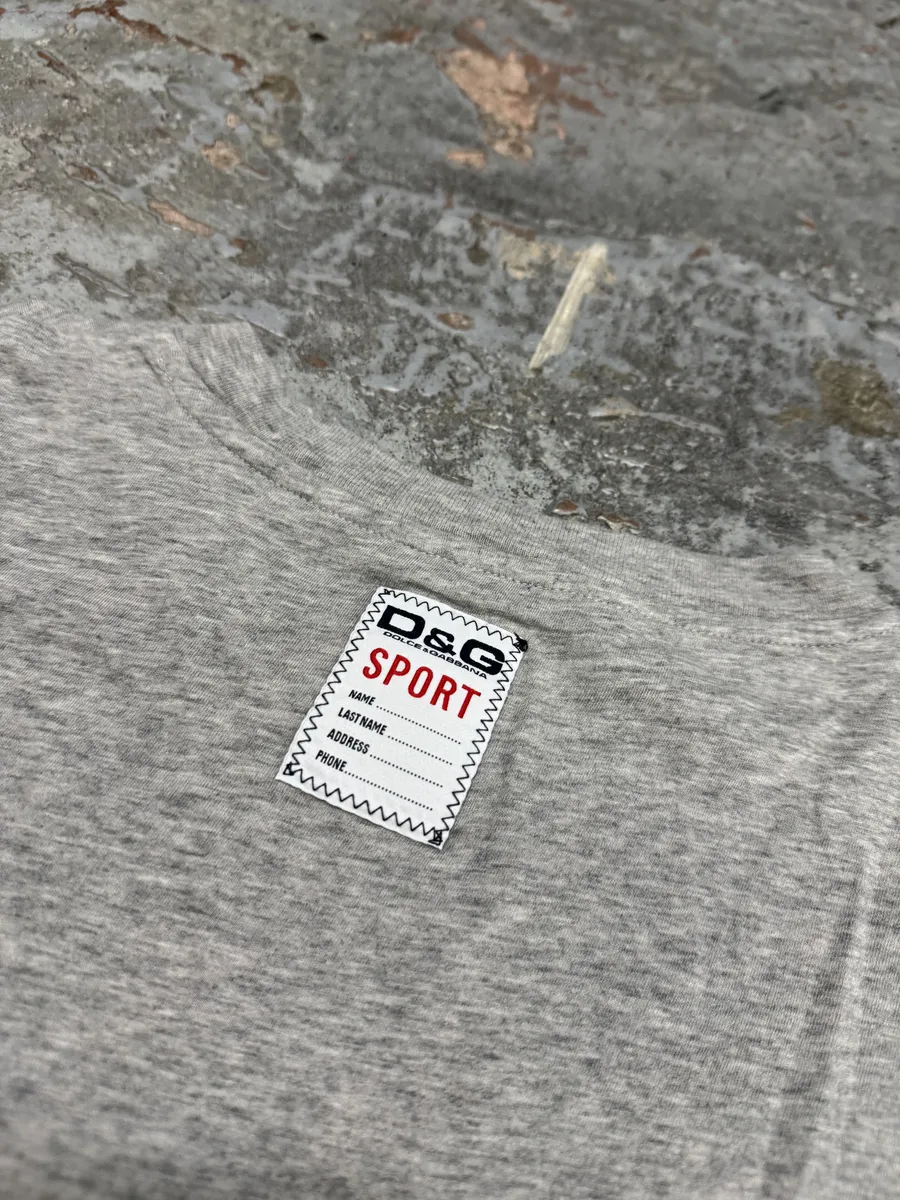 2000s Dolce & Gabbana Bull Espana Grey T-Shirt - Image 6