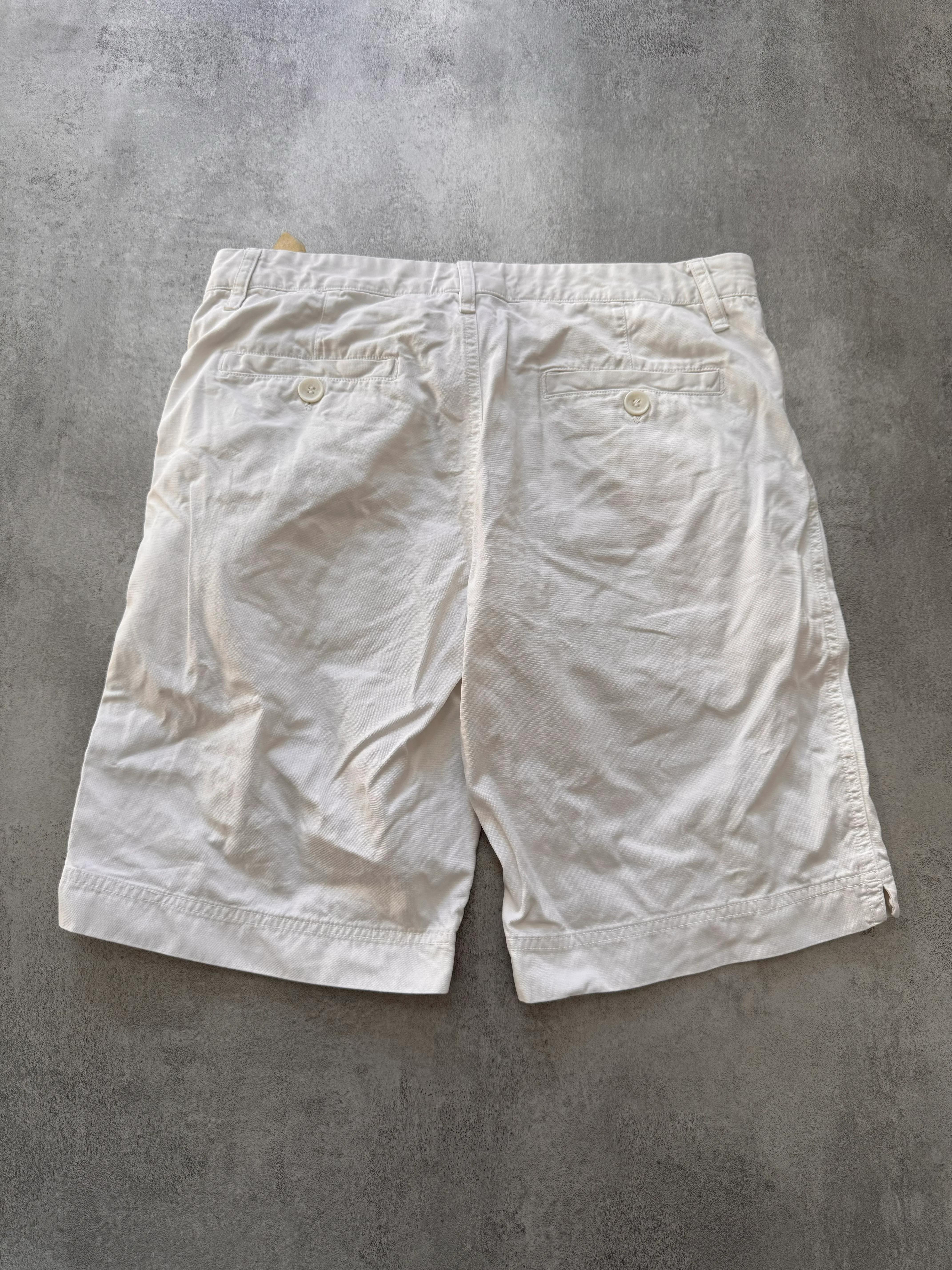 2000s Dolce & Gabbana Cargo White Short - Image 5