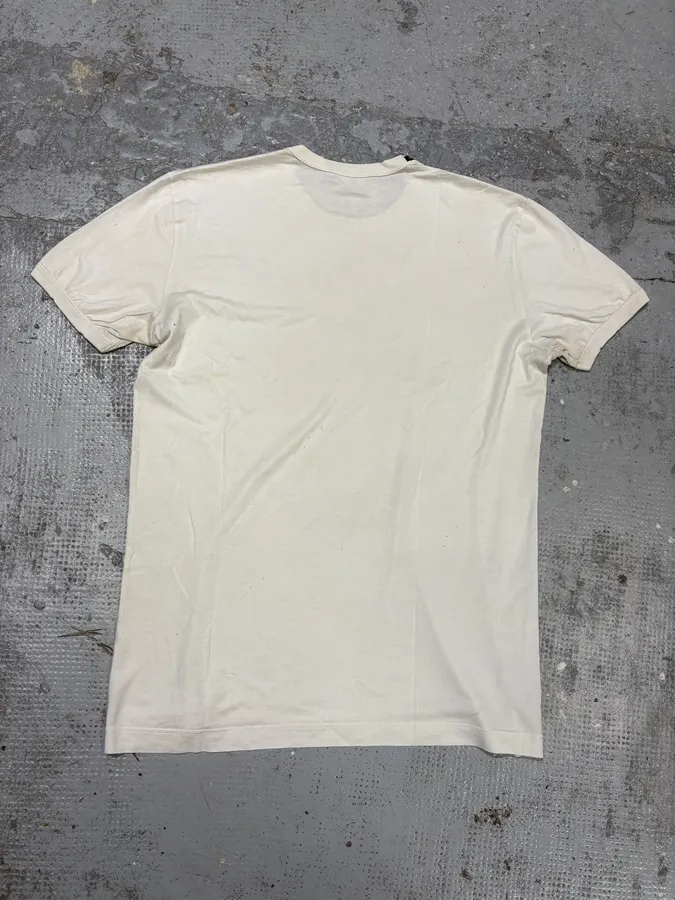 2000s Dolce & Gabbana Catholic Virgin Mary White T-Shirt - Image 7