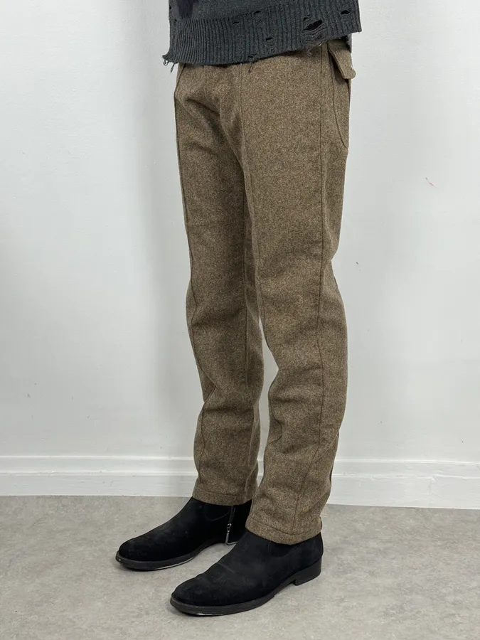 2000s Dolce & Gabbana Classy Wool Pants - Image 3