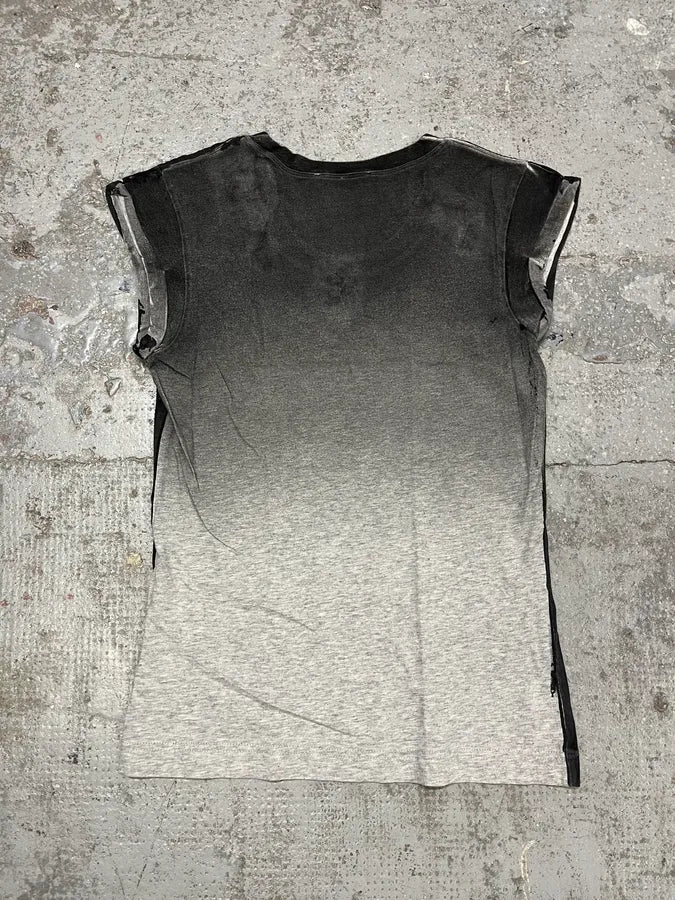 2000s Dolce & Gabbana Cozy Chair Painted Tank Top - Image 5