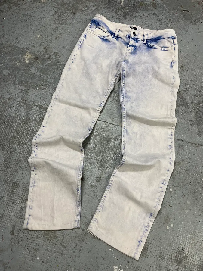 2000s Dolce & Gabbana Creamy Denim Jeans - Image 5