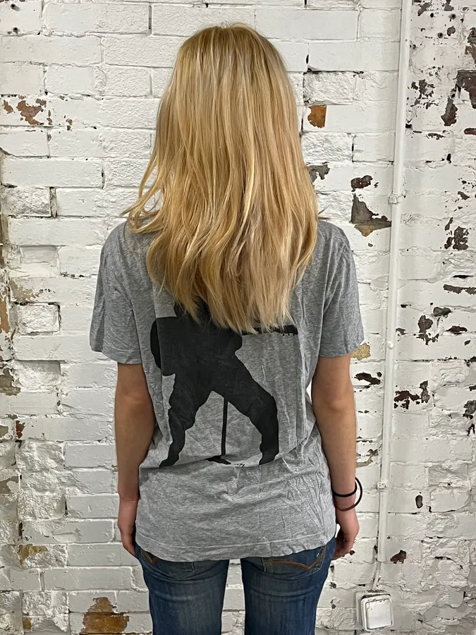 2000s Dolce & Gabbana Elvis Presley Grey T-Shirt - Image 3
