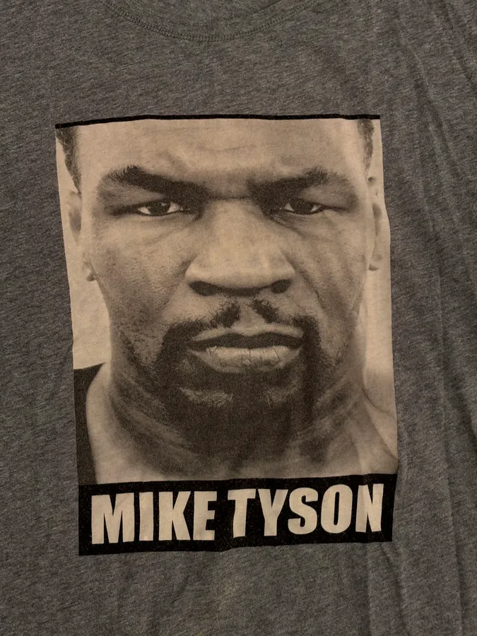 2000s Dolce & Gabbana Grey Mike Tyson T-Shirt - Image 5