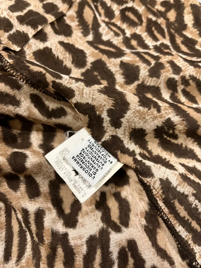 2000s Dolce & Gabbana Leopard Glamour Shirt - Image 12
