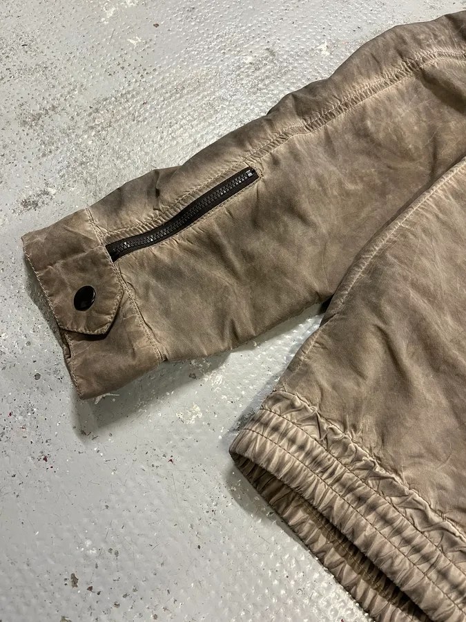 2000s Dolce & Gabbana Light Brown Jacket - Image 8