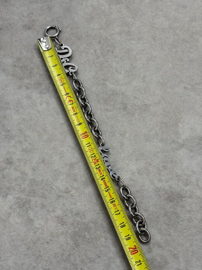 2000s Dolce & Gabbana Love Charm Bracelet - Image 6