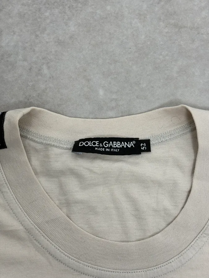 2000s Dolce & Gabbana Marylin Monroe White T-Shirt - Image 8