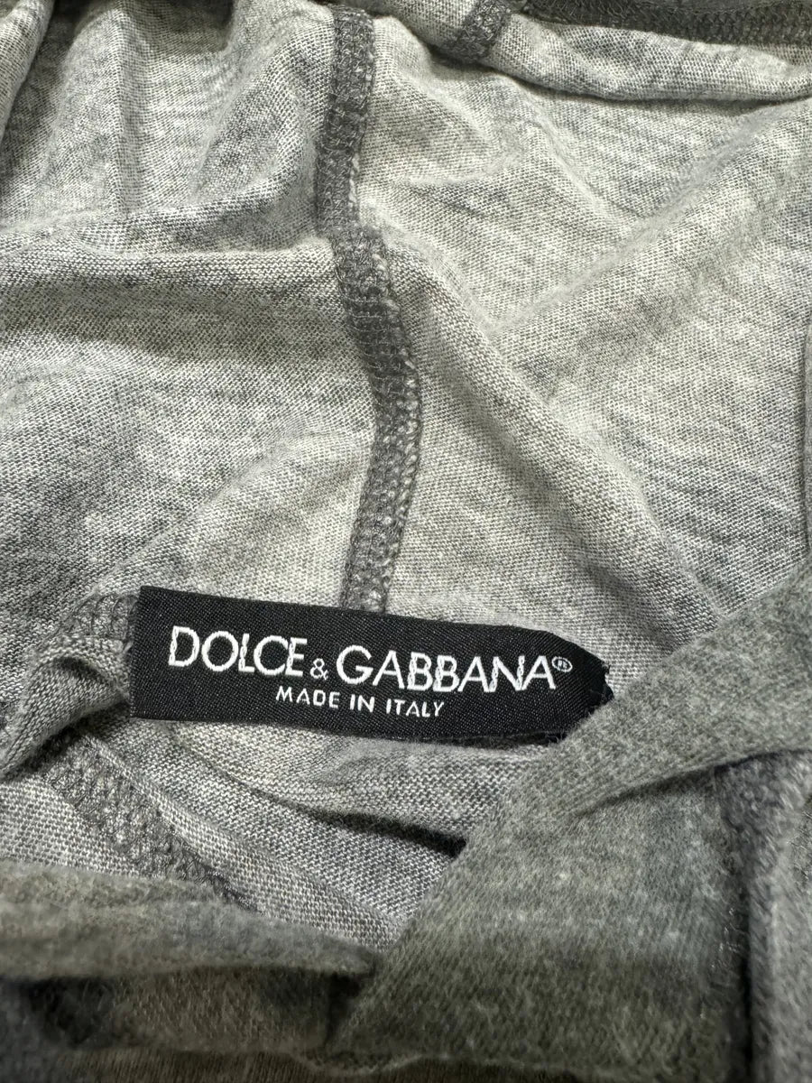 2000s Dolce & Gabbana Military Camo Green Hoodie - Image 9