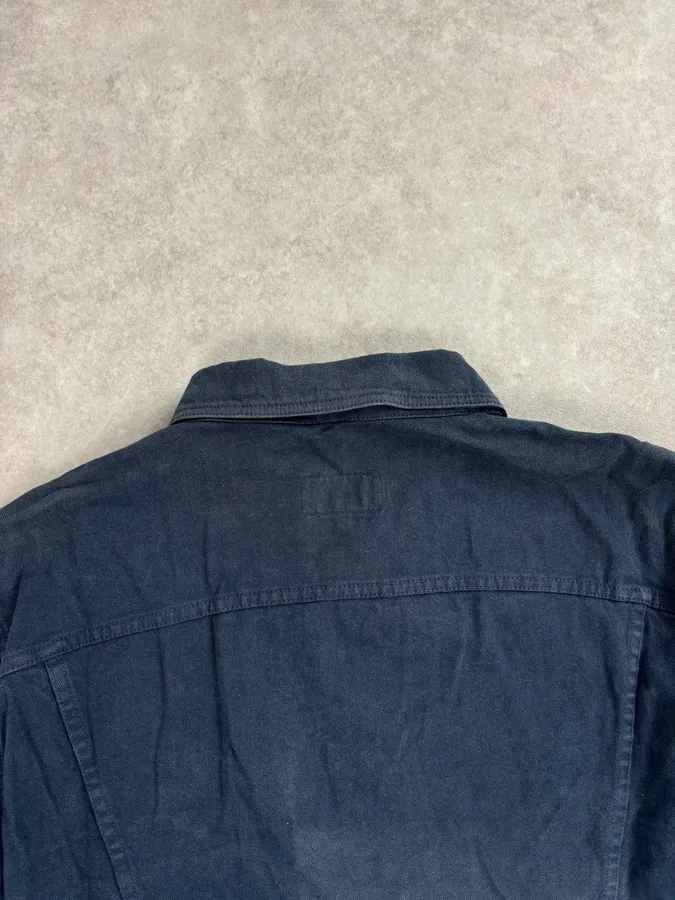 2000s Dolce & Gabbana Navy Trucker Jacket - Image 6