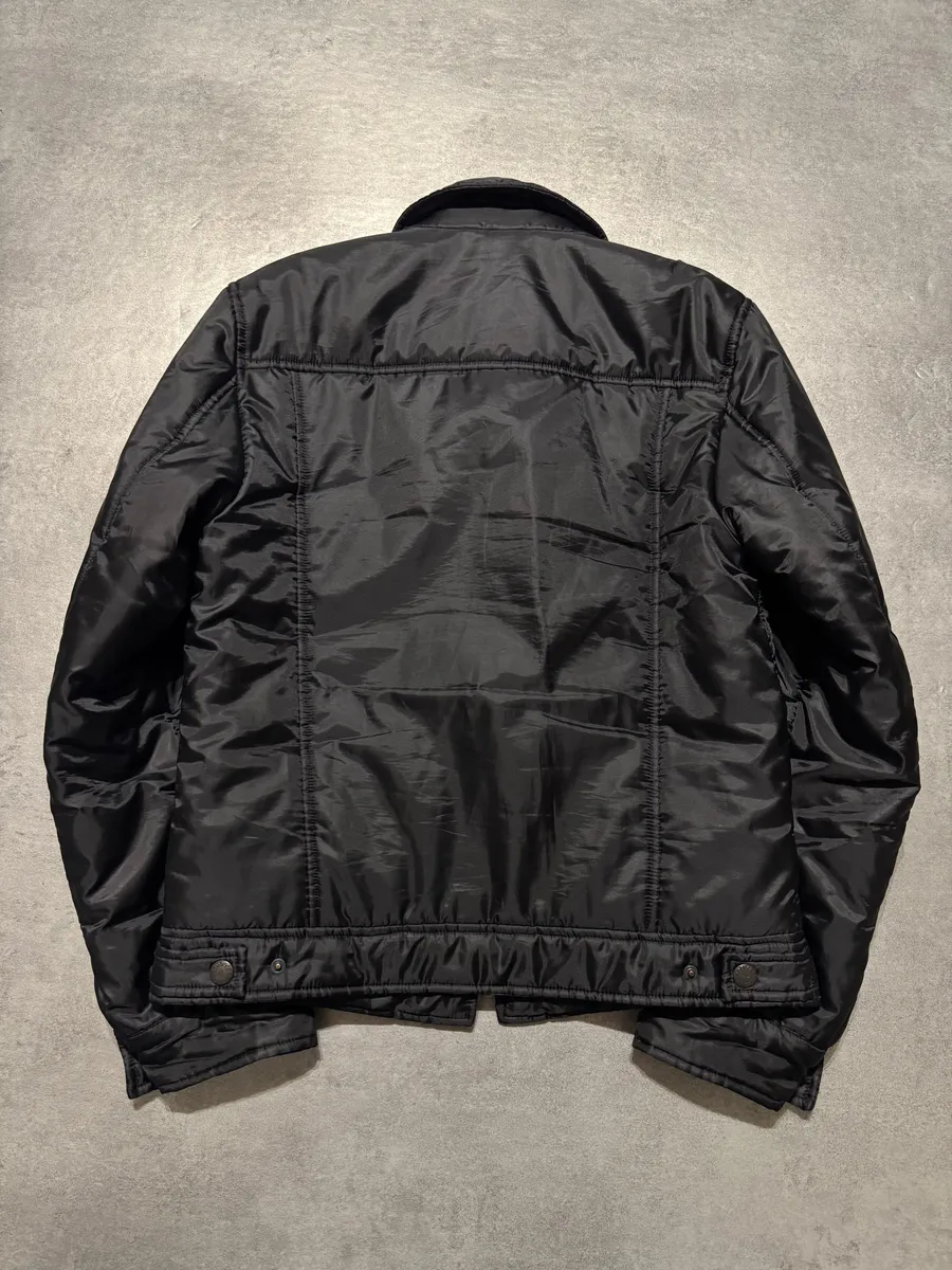 2000s Dolce & Gabbana Nylon Black Jacket - Image 6