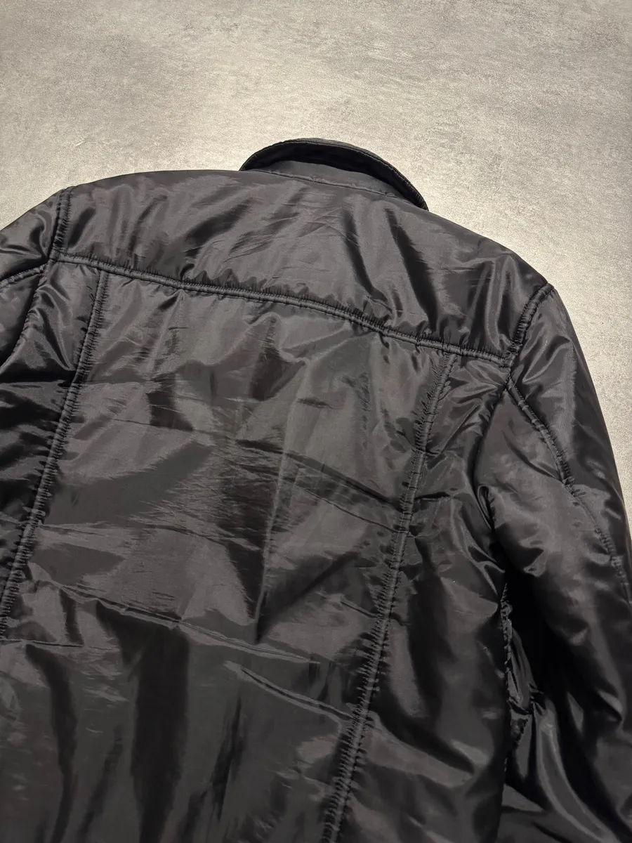 2000s Dolce & Gabbana Nylon Black Jacket - Image 7