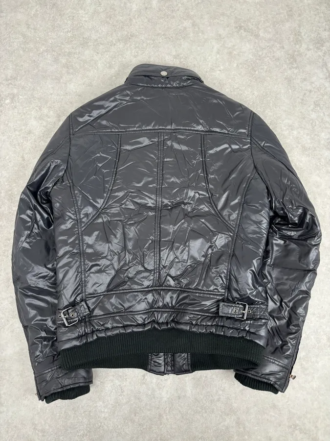 2000s Dolce & Gabbana Obscure Dark Astro Puffer Jacket - Image 5