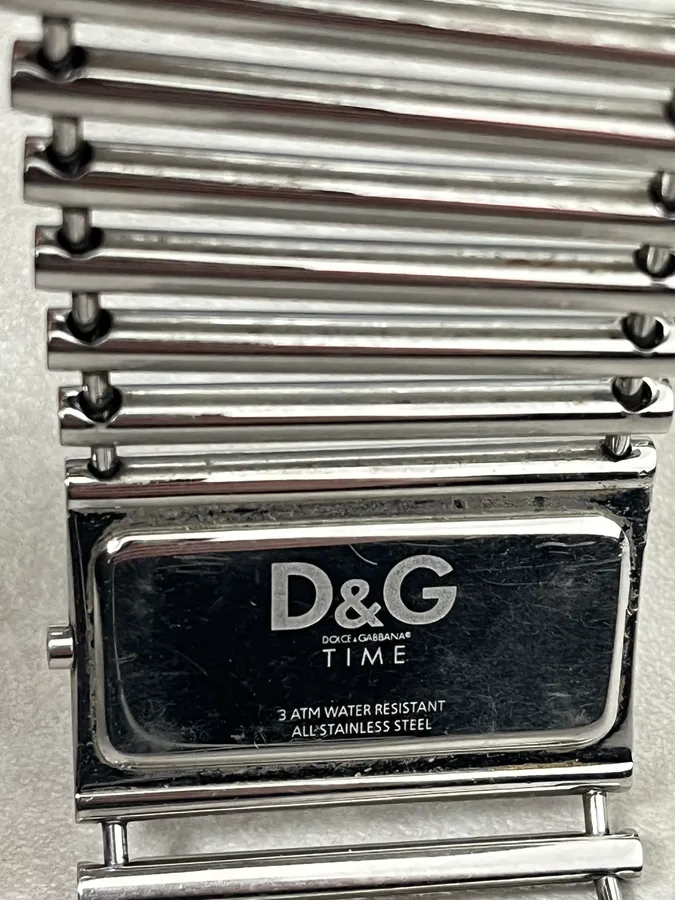 2000s Dolce & Gabbana Pave Lines Bracelet Watch - Image 7