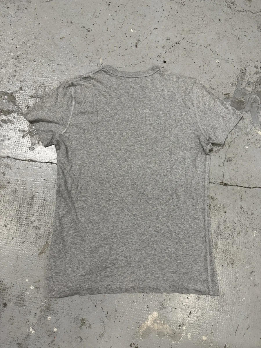 2000s Dolce & Gabbana Pilot Down Under Grey T-Shirt - Image 2
