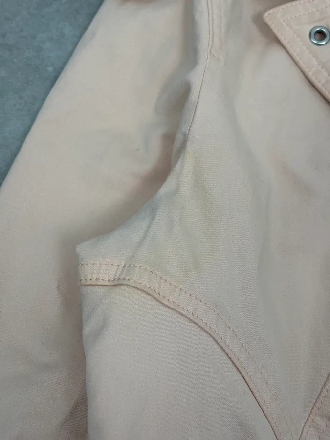 2000s Dolce & Gabbana Pink Multi Zip Cargo Jacket - Image 11