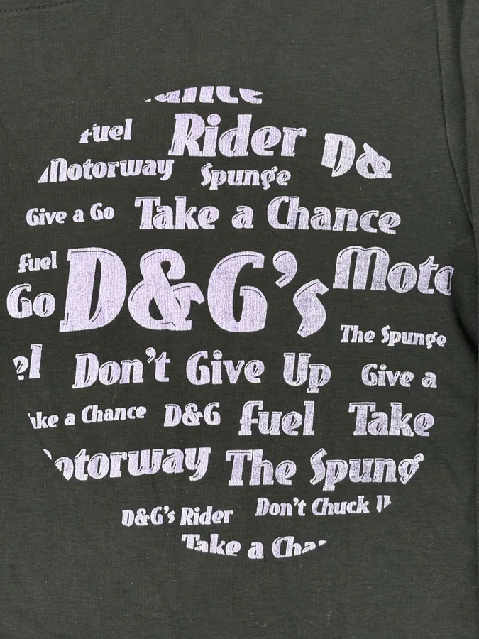 2000s Dolce & Gabbana Poem Black Longsleeves - Image 7
