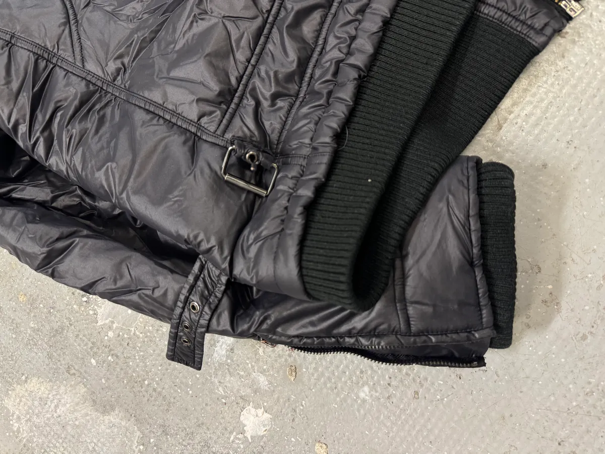 2000s Dolce & Gabbana Puffer Utility Black Nylon Jacket - Image 7
