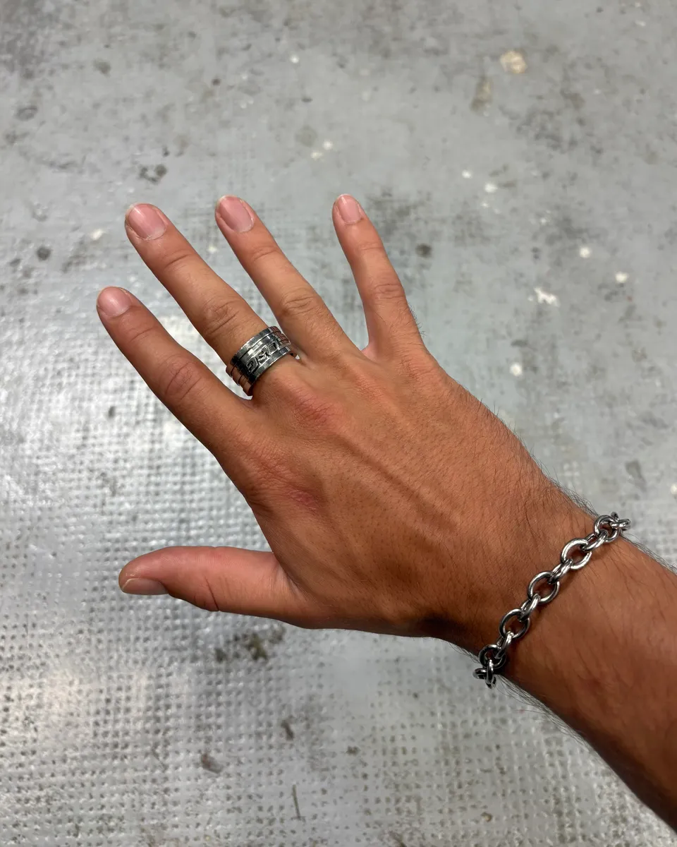 2000s Dolce & Gabbana Puzzle Multiple Rings