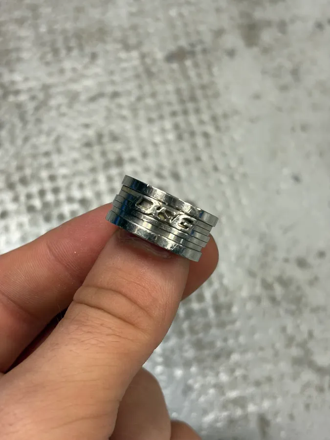2000s Dolce & Gabbana Puzzle Multiple Rings - Image 5