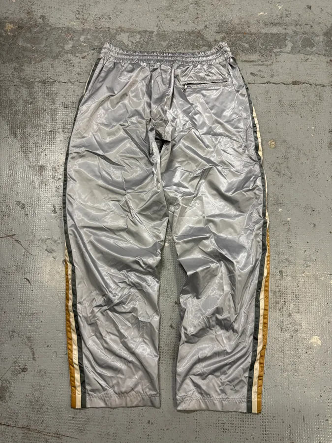 2000s Dolce & Gabbana Silver Sport Joggers Pants - Image 5