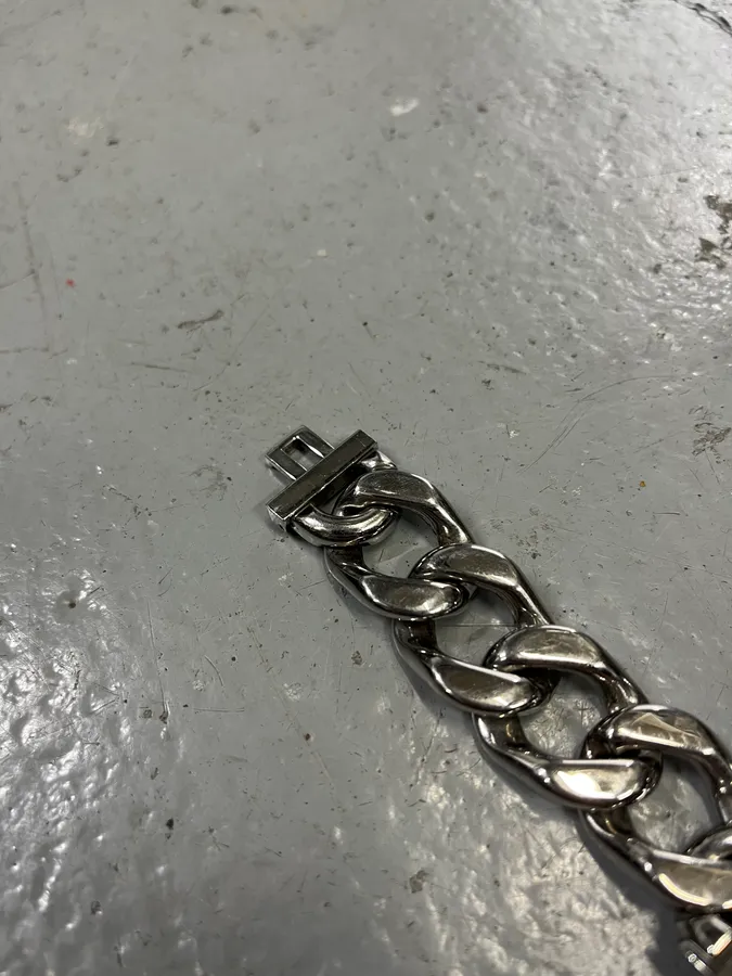 2000s Dolce & Gabbana Stainless Steel Bracelet - Image 6