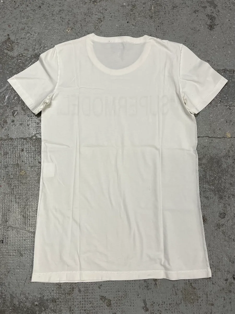 2000s Dolce & Gabbana Supermodel White T-shirt - Image 5