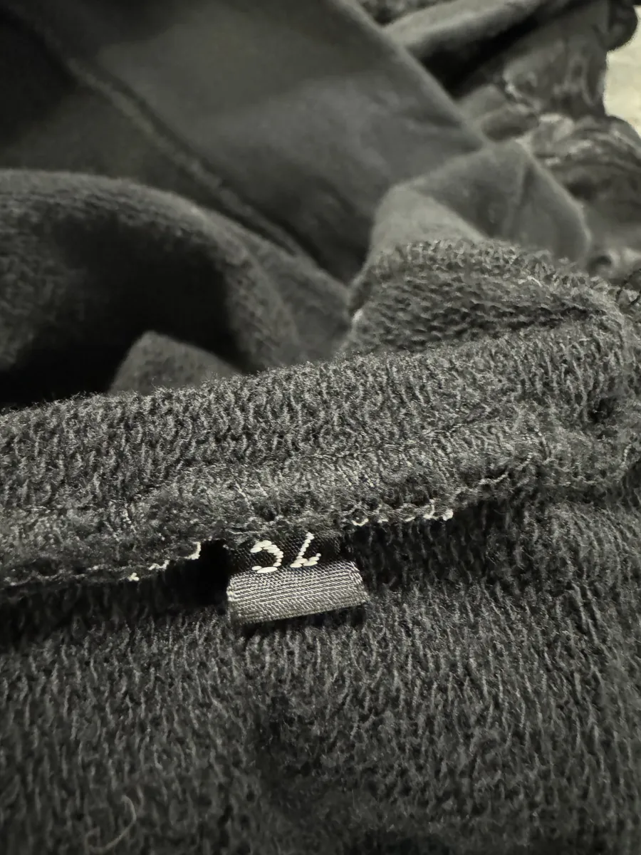 2000s Dolce & Gabbana Tribal Dark Shadow Relief Hoodie - Image 10