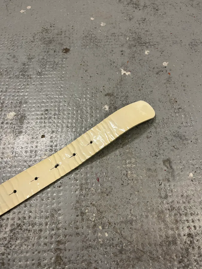 2000s Dolce & Gabbana White Leather Belt - Image 7