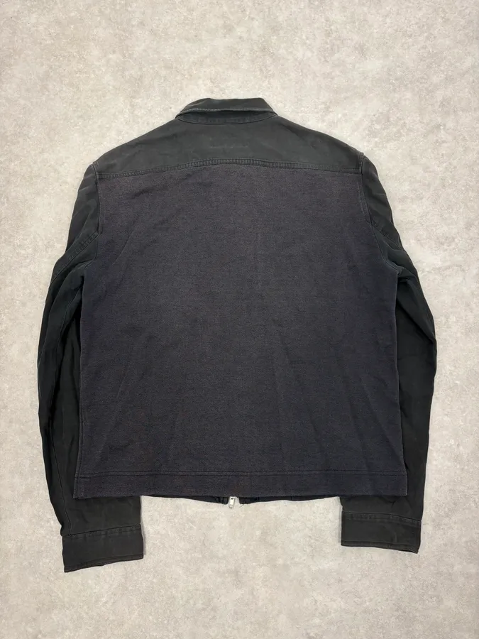 2000s Dries Van Noten Black Classy Zip-up Jacket - Image 5