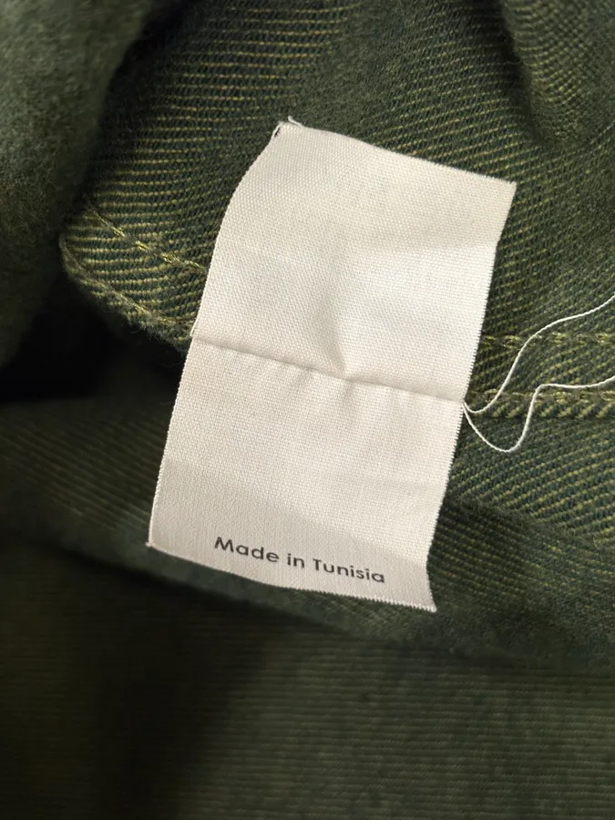 2000s Dries Van Noten Military Green Buttoned Jacket - Image 10
