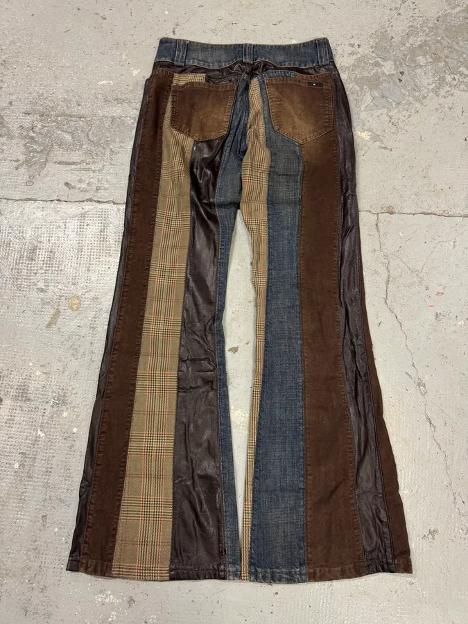 2000s Energie Hybrid Materials Pants - Image 5