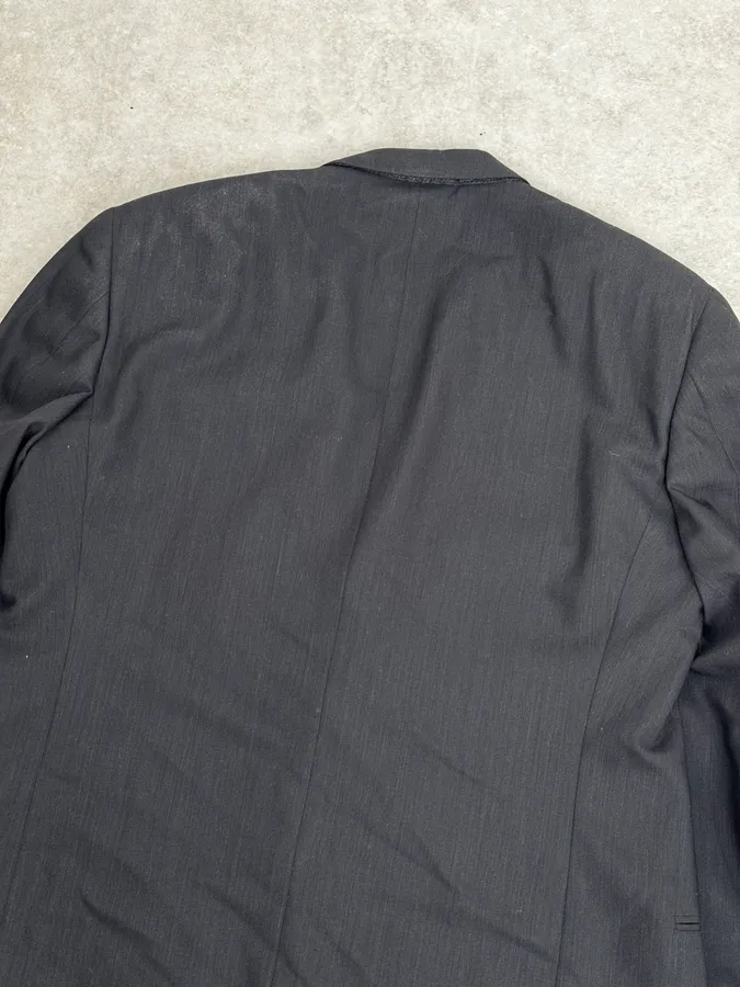 2000s Giorgio Armani Grey Wool Full Italian Suit Set - Image 16