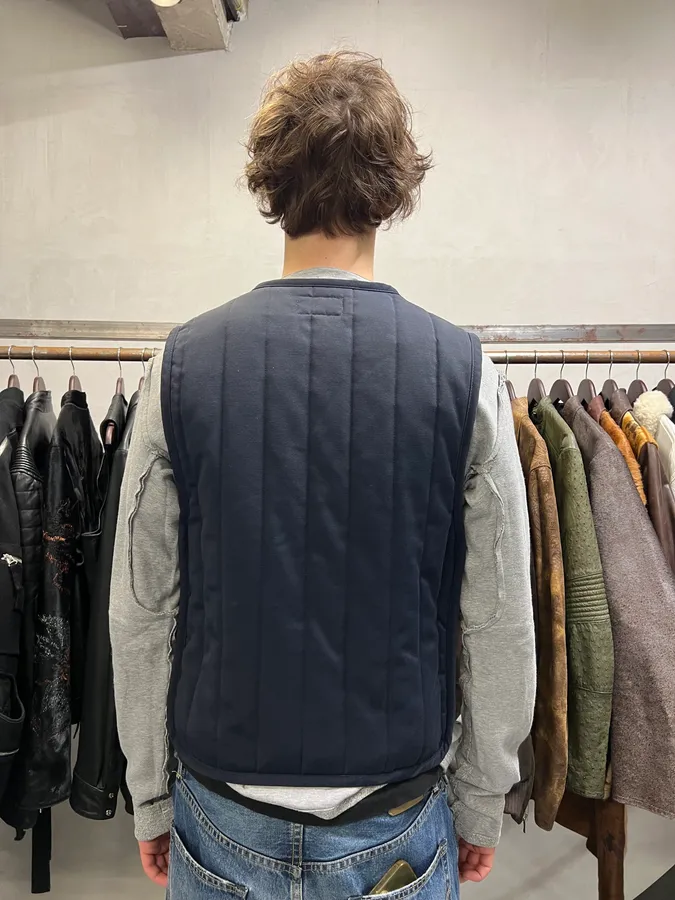 2000s Giorgio Armani Navy Tactical Bullet Vest Jacket - Image 5